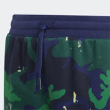 Adidas Green & Blue Tie & Dye Shorts