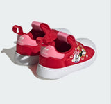 Adidas minnie mouse red slip on shoes (Box Packaging)