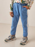 Juniors blue & white jog pants