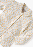 Juniors button down lemon printed shirt & pyjama set (set of 2)