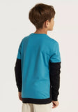 Minecraft colorblock fleece lined sweatshirt (Winter)
