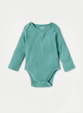 Juniors light ribbed fullsleeves bodysuits (pack of 3)