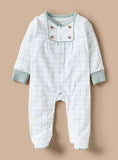 Giggles White Boys Formal Sleepsuit