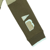 Nike Green Colorblock Fleece Sweatshirt (Winter)