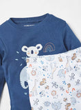 Juniors koala & elephant shirt & pyjama set (set of 2)