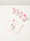 Juniors Little Disney Marie Bib & Booties Set Of 3