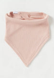 Juniors Pink Star & Pink striped bandana bib( set of 2)