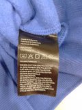 H&M blue fleece lined hooded pullover (Winter)