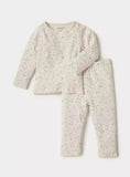 Juniors light all over printed shirt & pyjama set (set of 2)