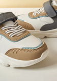 Max brown & grey colorblock shoes