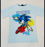 Sonic speed printed tshirt (Summer)