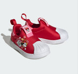 Adidas minnie mouse red slip on shoes (Box Packaging)