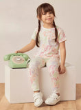 Juniors all over multicolor unicorn printed tshirt (Summer)