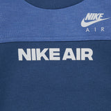 Nike Air Blue Colorblock Shirt & Jog Set (Set Of 2) (Winter) (Fleece Lined)