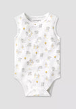 Juniors sheep & stripe printed bodysuits (set of 6)