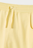 Juniors yellow dino jog pants