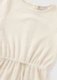 Matalan Cream Ribbed Girls Dungaree (Winter)