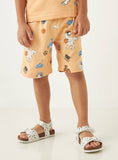 Juniors dino printed shirt & shorts set (set of 2) (Summer)