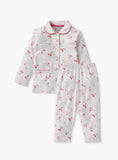 Juniors all over cherry printed shirt & Pyjama set (set of 2)