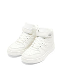 R&B solid white shoes