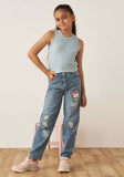 Hello kitty denim jeans