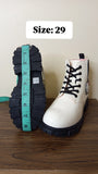 R&B white hello kitty long shoes