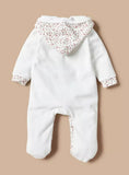 Juniors cute bear hooded & printed sleepsuit (Winter)