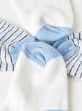 Juniors boat striped print socks (pack of 2)