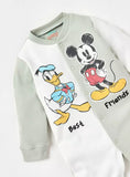Juniors best friends colorblock openfeet sleepsuit