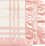Juniors pink fluffy blanket
