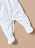 Juniors horse embroidered collared sleepsuit