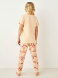 Juniors my funky hairstyles shirt & pyjama set (set of 2) (Summer)