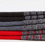 Under Armour red, black & grey men's socks (pack of 3)