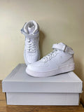 Nike force solid white shoes (Box Packaging)