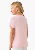 Juniors pink girls polo tshirt (Summer)
