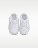 Nike Force solid white perforated shoes (Box Packaging)