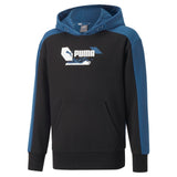 Puma black & blue colorblock hoodie (Winter)