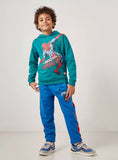 Spiderman printed blue jog pants (Winter)
