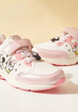 Minnie Mouse and Daisy Duck Print Shoes with Hook and Loop Closure