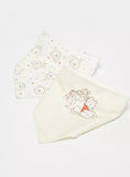 Disney Winnie the Pooh bandana bib (set of 2)