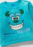 Matalan Sulley Blue Fleece Shirt & Pyjama Set (Set Of 2) (Winter)