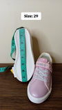 Snoopy pink glittery shoes