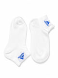 Adidas Solid White Ankle Socks
