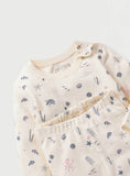 Juniors under the sea printed shirt & pyjama set (set of 2)