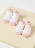 Juniors love grows here bandana bib & booties(set of 4)