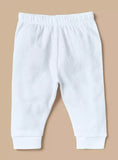 Juniors white I love my mummy embroidered shirt & pyjama set (set of 2)