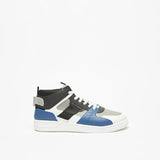 LBL blue & black colorblock high shoes (box packaging)