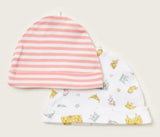 Juniors Printed Beanie cap ( set of 2 )