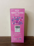 R&B pink heart water bottle