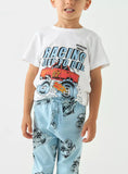 Juniors racing off to bed shirt & pyjama set (set of 2) (Summer)